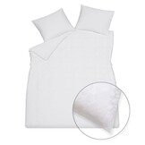 Housse de couette PURITY RAVENNA Blanc 140x220 cm