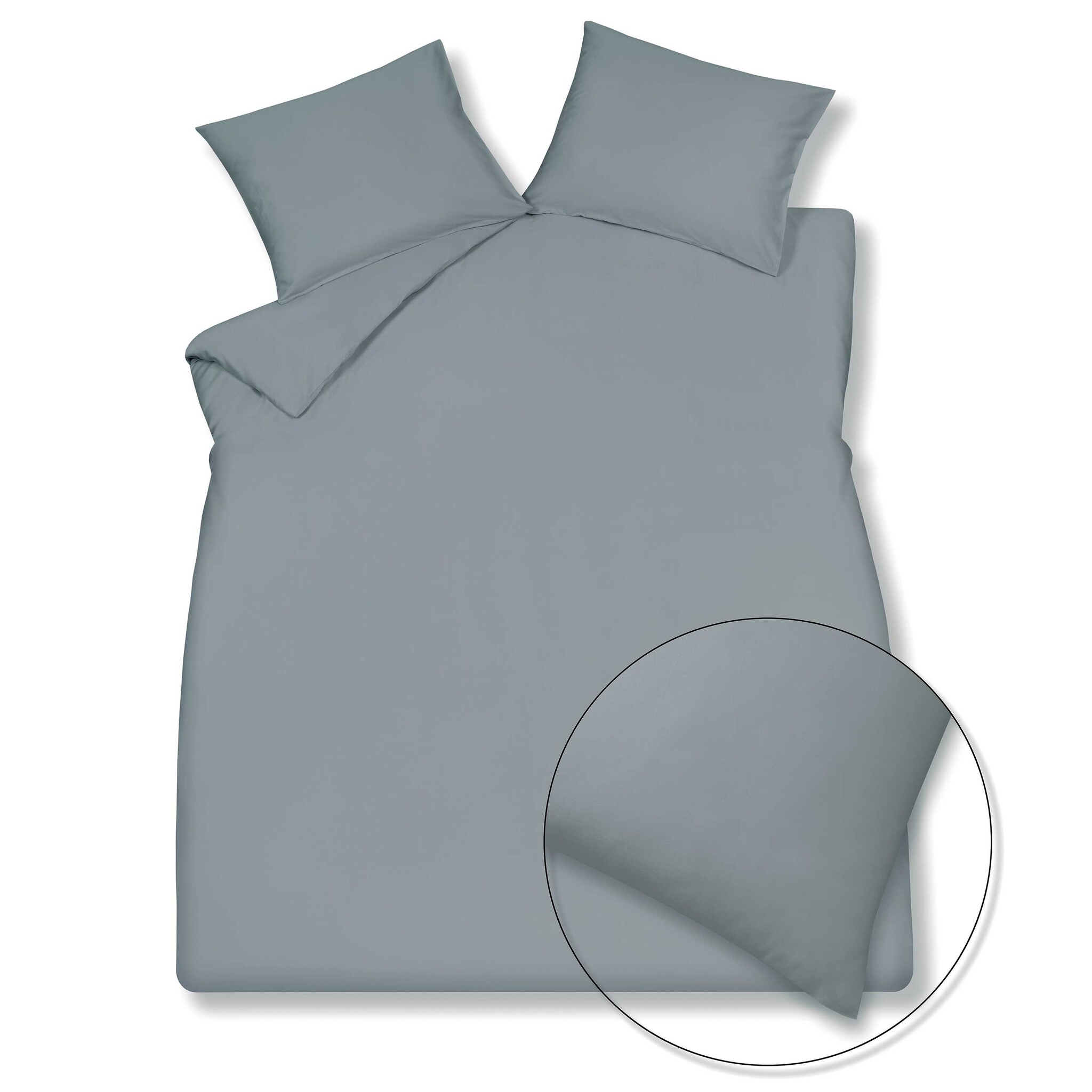 Duvet cover SATIN LUXE Light Blue 240x220 cm