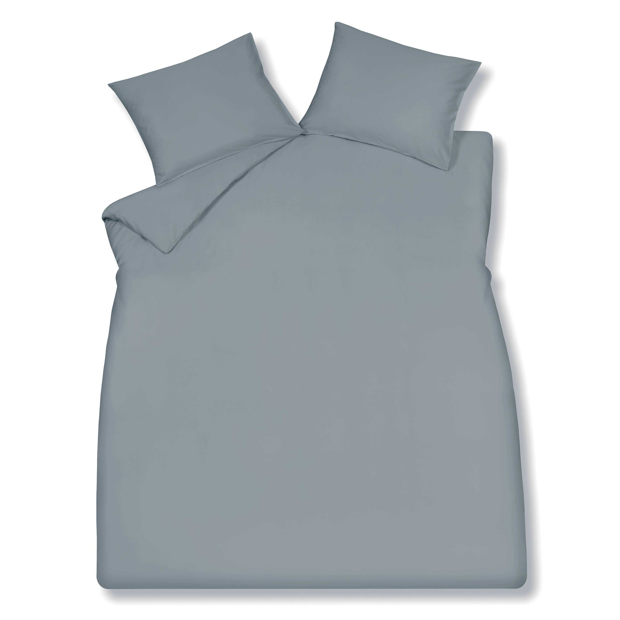 Housse de couette SATIN LUXE Bleu clair 240x220 cm