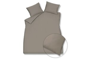 Dekbedovertrek SATIN LUXE Espresso 140x220 cm