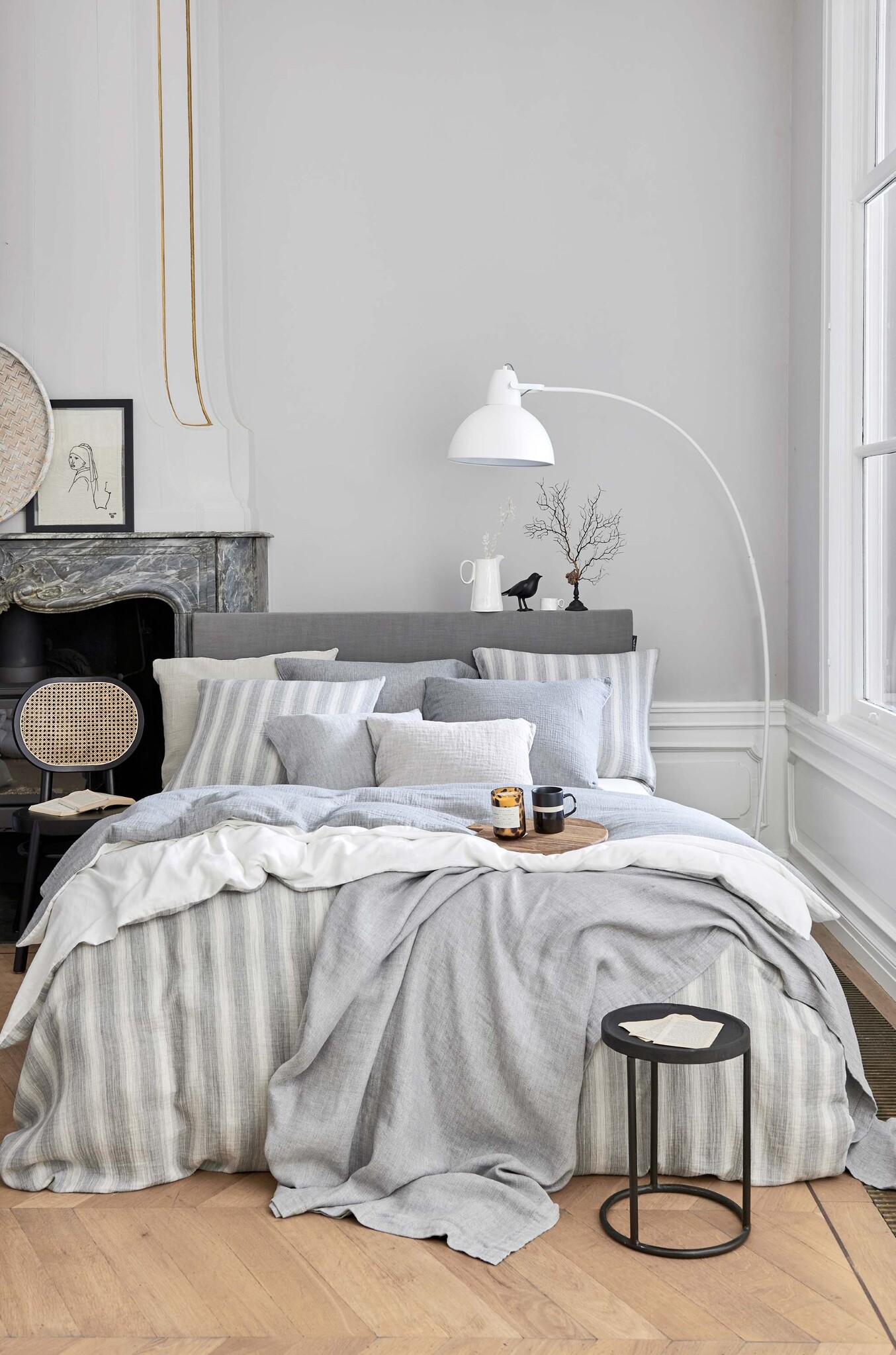 Vandyck HOME 87 dekbedovertrek Grey 140x220 cm