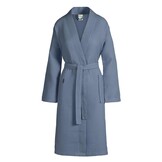 Peignoir Vandyck BIARRITZ en jean bleu-096