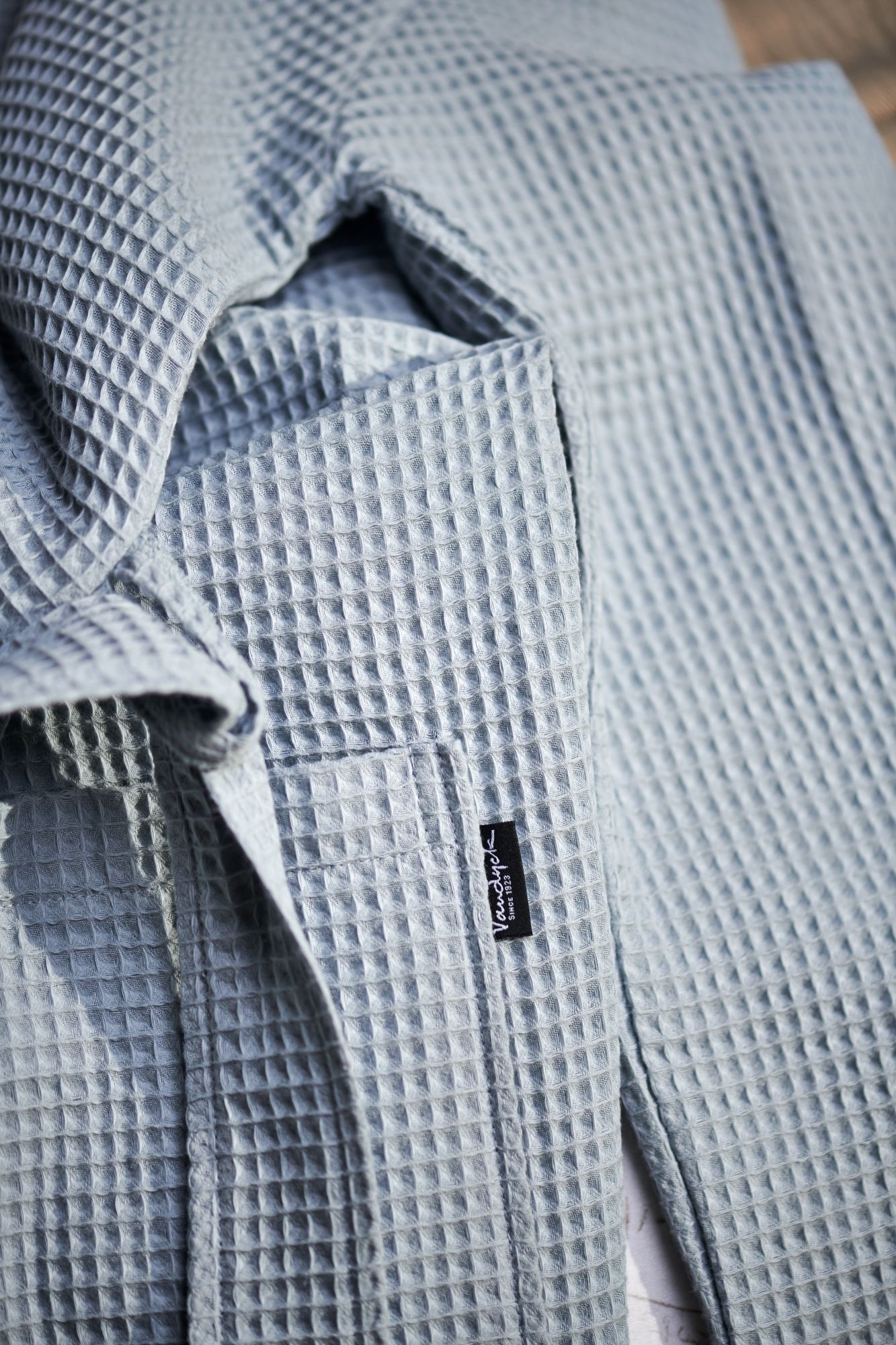 Vandyck BIARRITZ bathrobe Light Blue-217