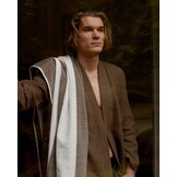 Vandyck BIARRITZ bathrobe Espresso-924