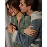 Vandyck VOGUE bathrobe color Smoke Green (BAGE20107)