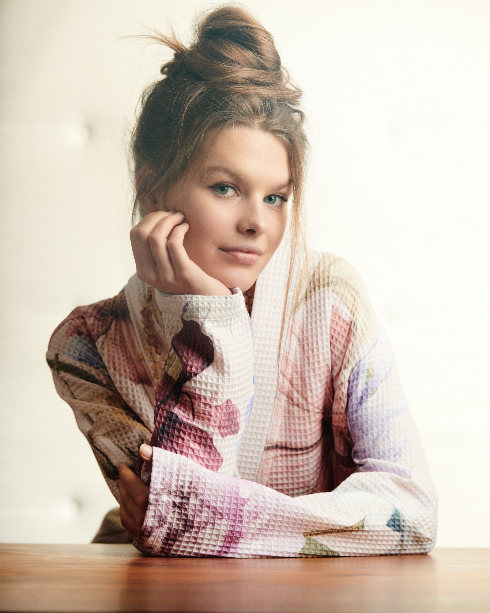 Peignoir Vandyck LIORA Crème Beige (BAGE26102)