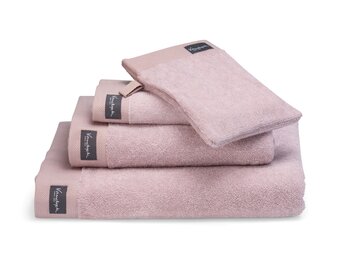 Handdoek HOME Mouliné Sepia Pink