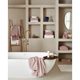 Handdoek HOME Uni Sepia Pink-144 (BAKC13202)