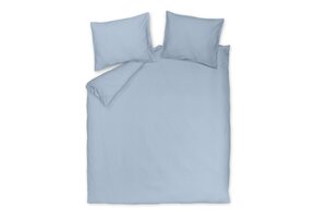 Dekbedovertrek WASHED COTTON Powder Blue 140x220 cm