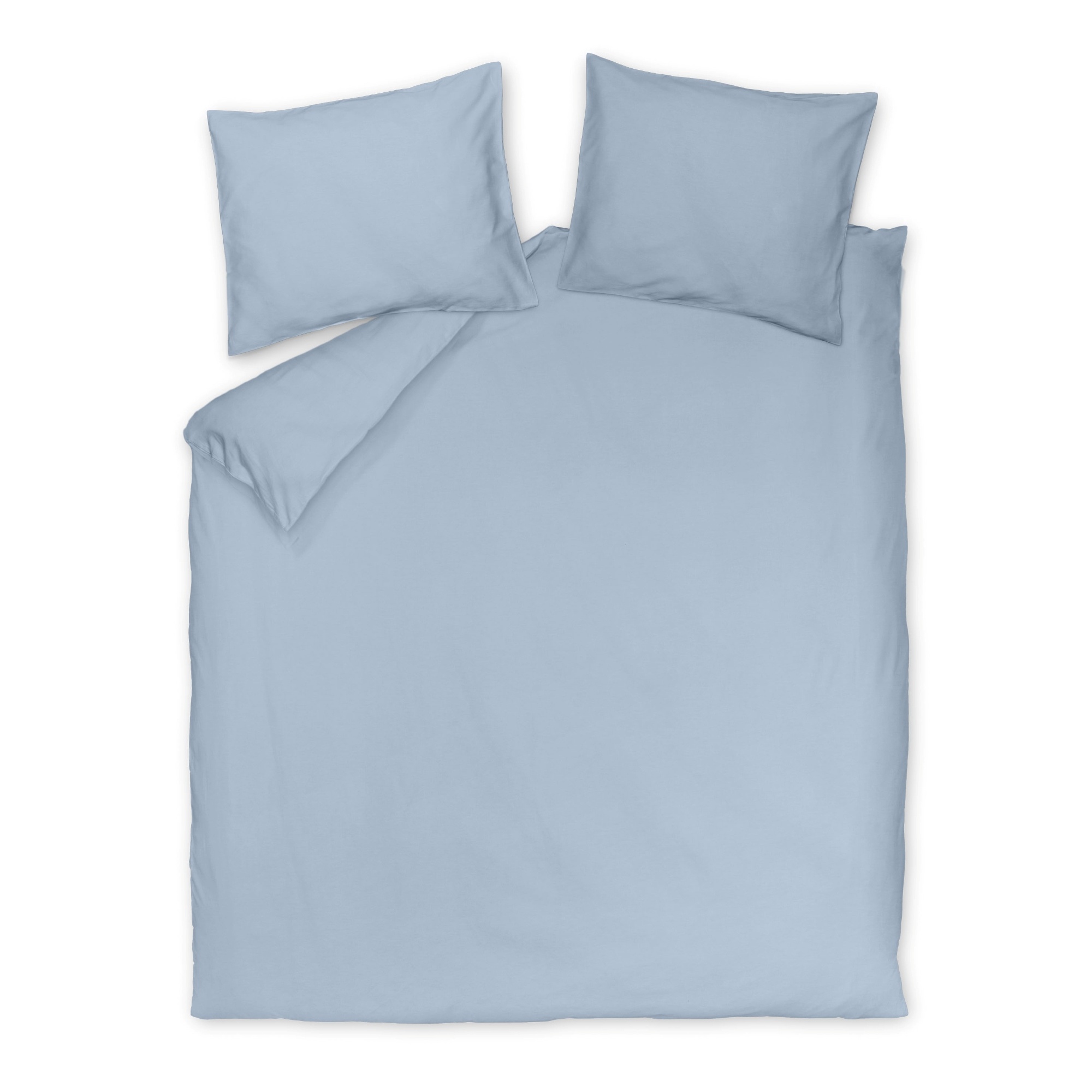 Duvet cover Washed Cotton Powder Blue 140x220 cm