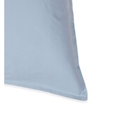 Housse de couette en coton lavé bleu poudré 240x220 cm