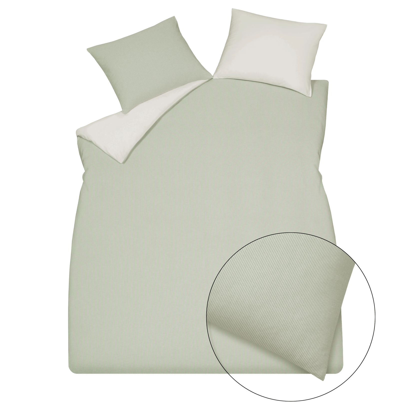 Duvet cover PURE 89 Smoke Green 200x220 cm