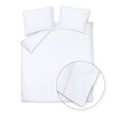 Dekbedovertrek PUIRTY TORINO White 140x220 cm