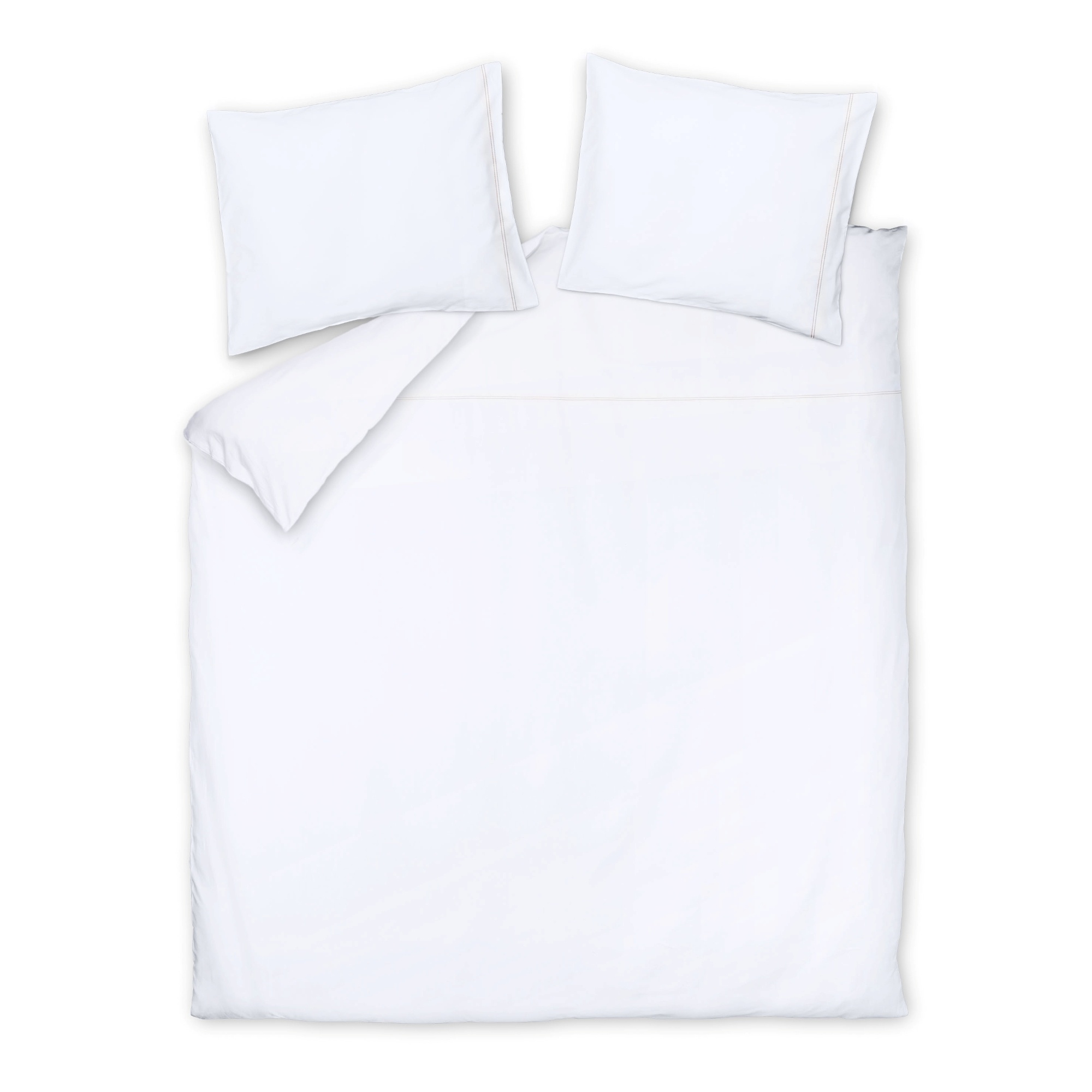 Housse de couette PUIRTY TORINO Blanche 240x220 cm