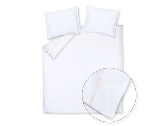 Dekbedovertrek PURITY TORINO White 240x220 cm