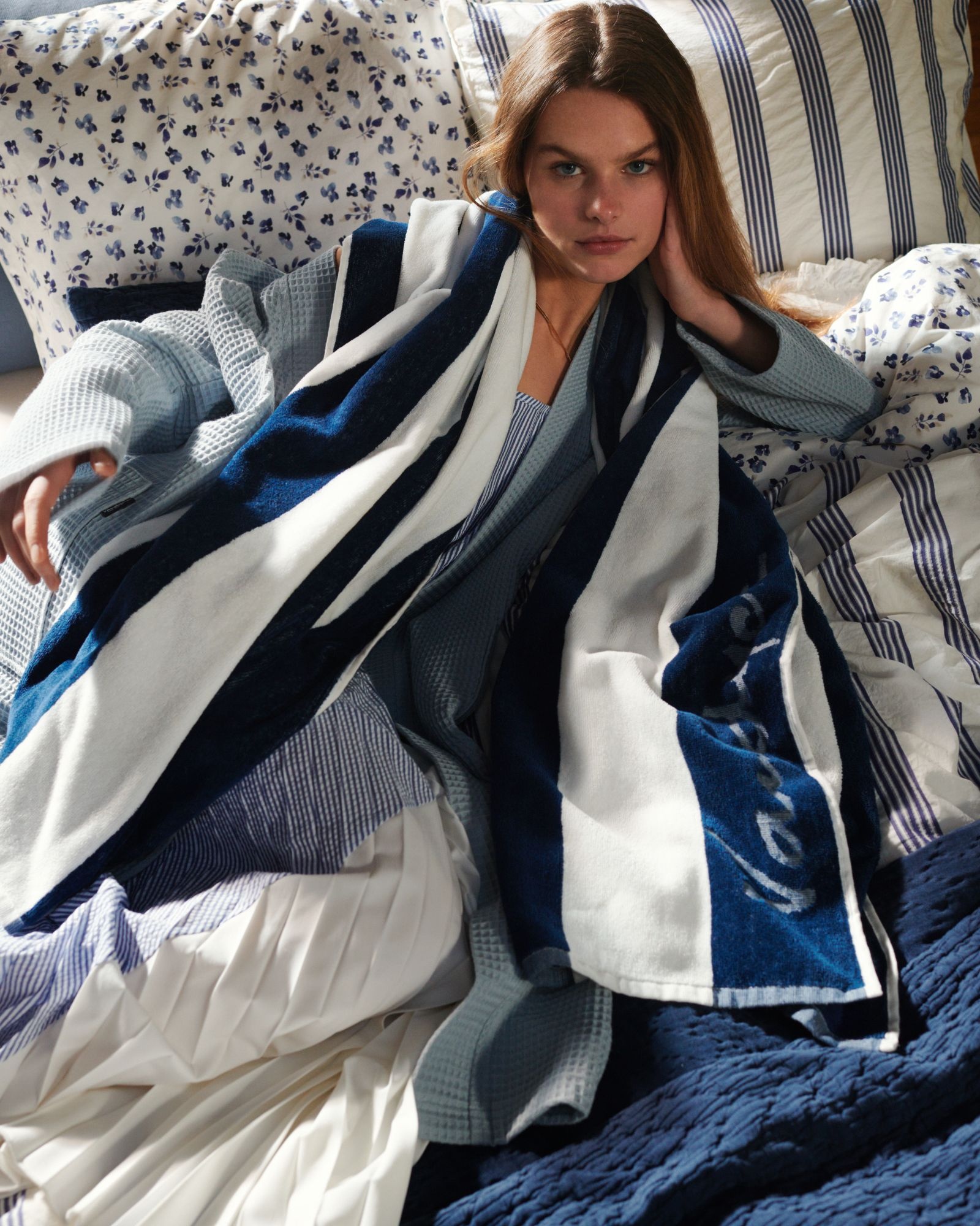 Housse de couette PURE 95 Indigo 200x220 cm