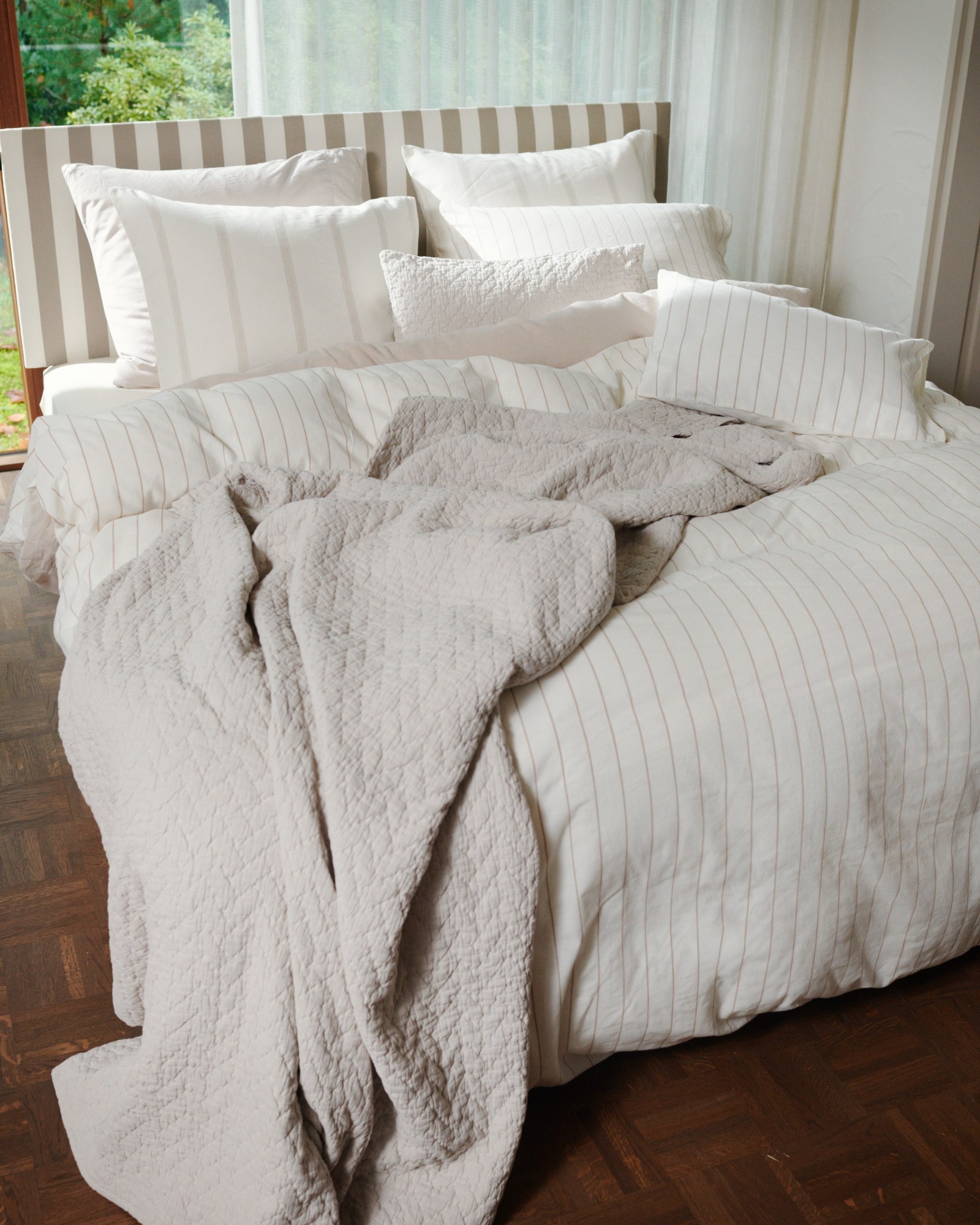 Duvet cover PURE HORIZON Off-white 200x220 cm