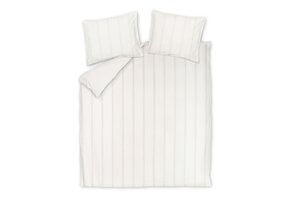 Housse de couette PURE HORIZON Blanc cassé 240x220 cm