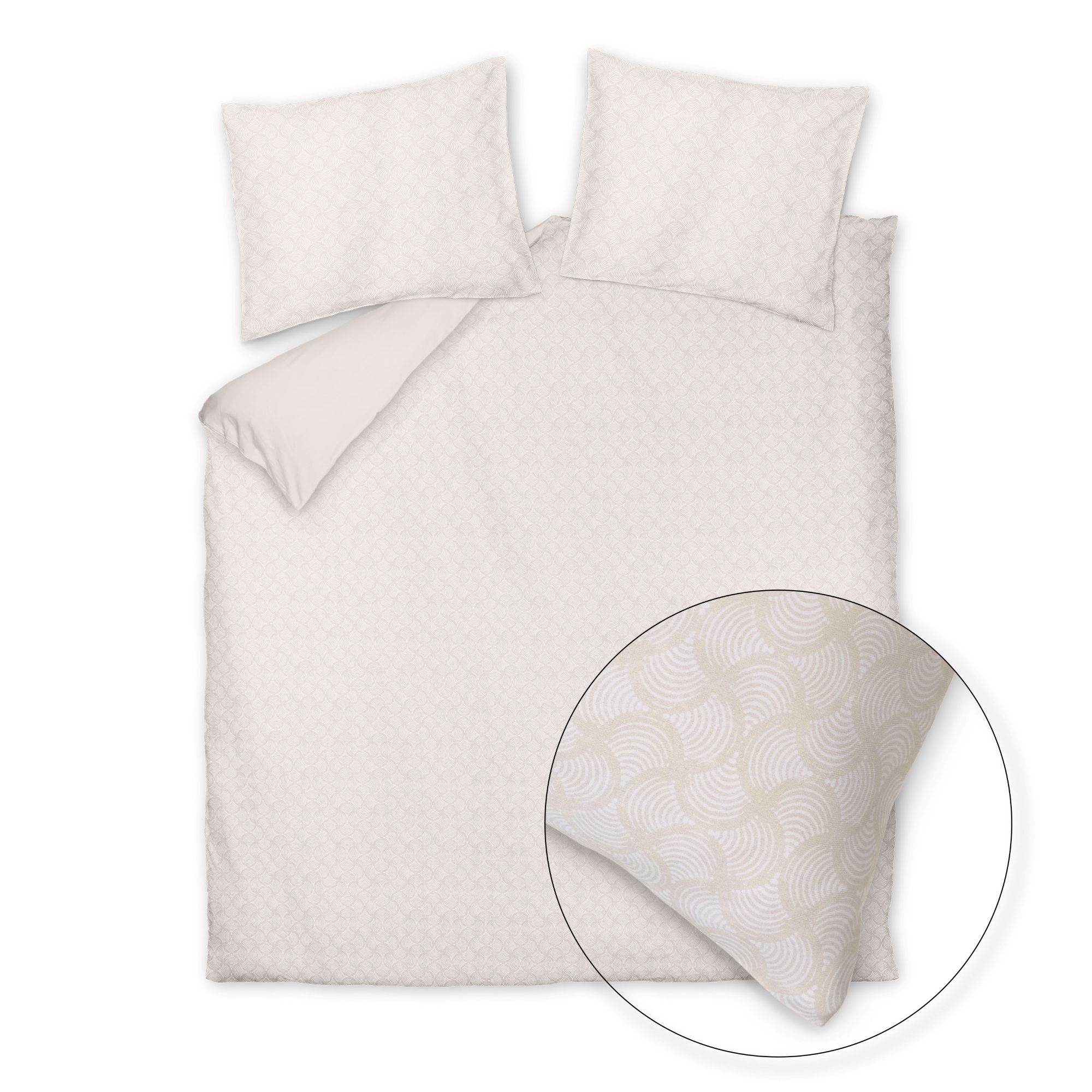 Housse de couette PURE AURA Stone 200x220 cm