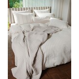Housse de couette PURE SABLE Blanc cassé 140x220 cm