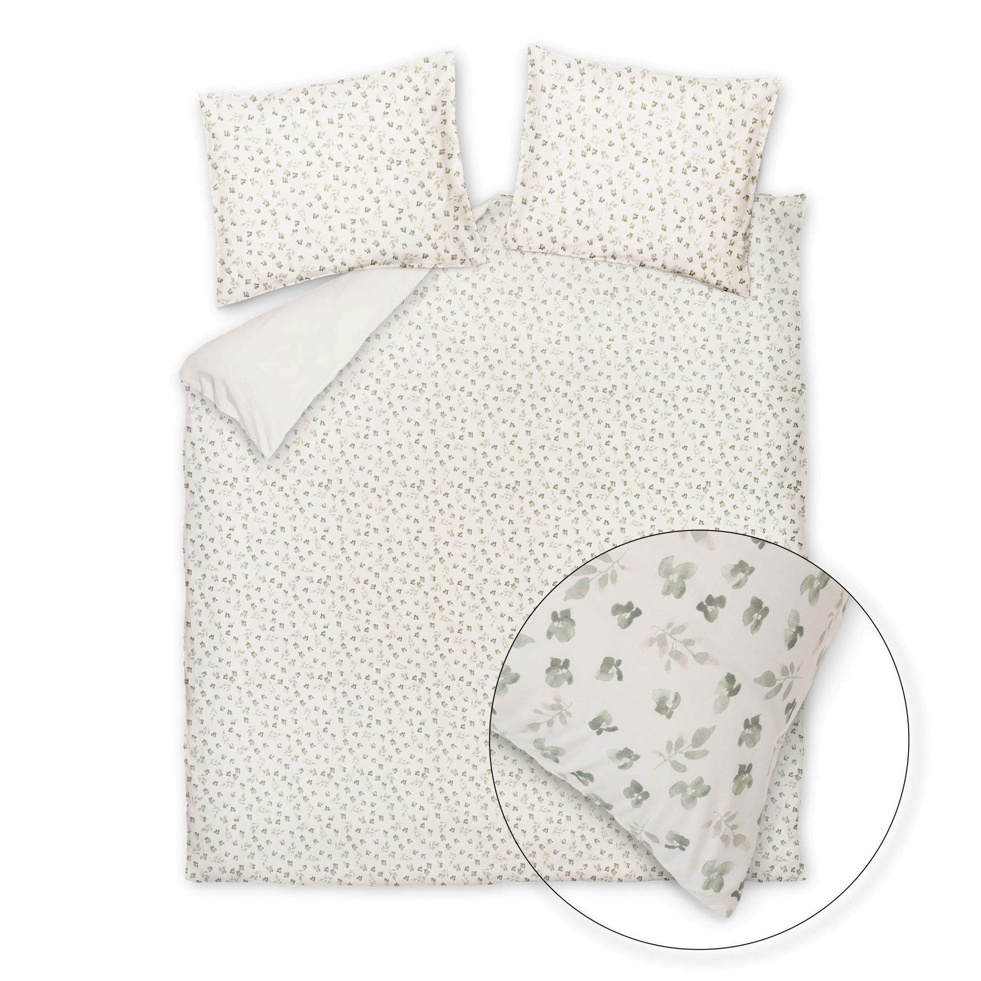 Duvet cover PURE 98 Sage 140x220 cm