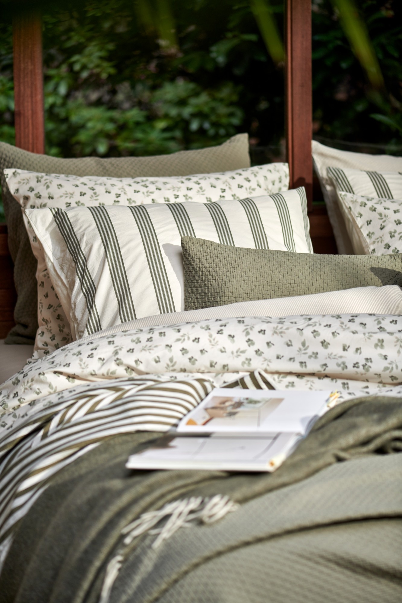 Duvet cover PURE 98 Sage 200x220 cm