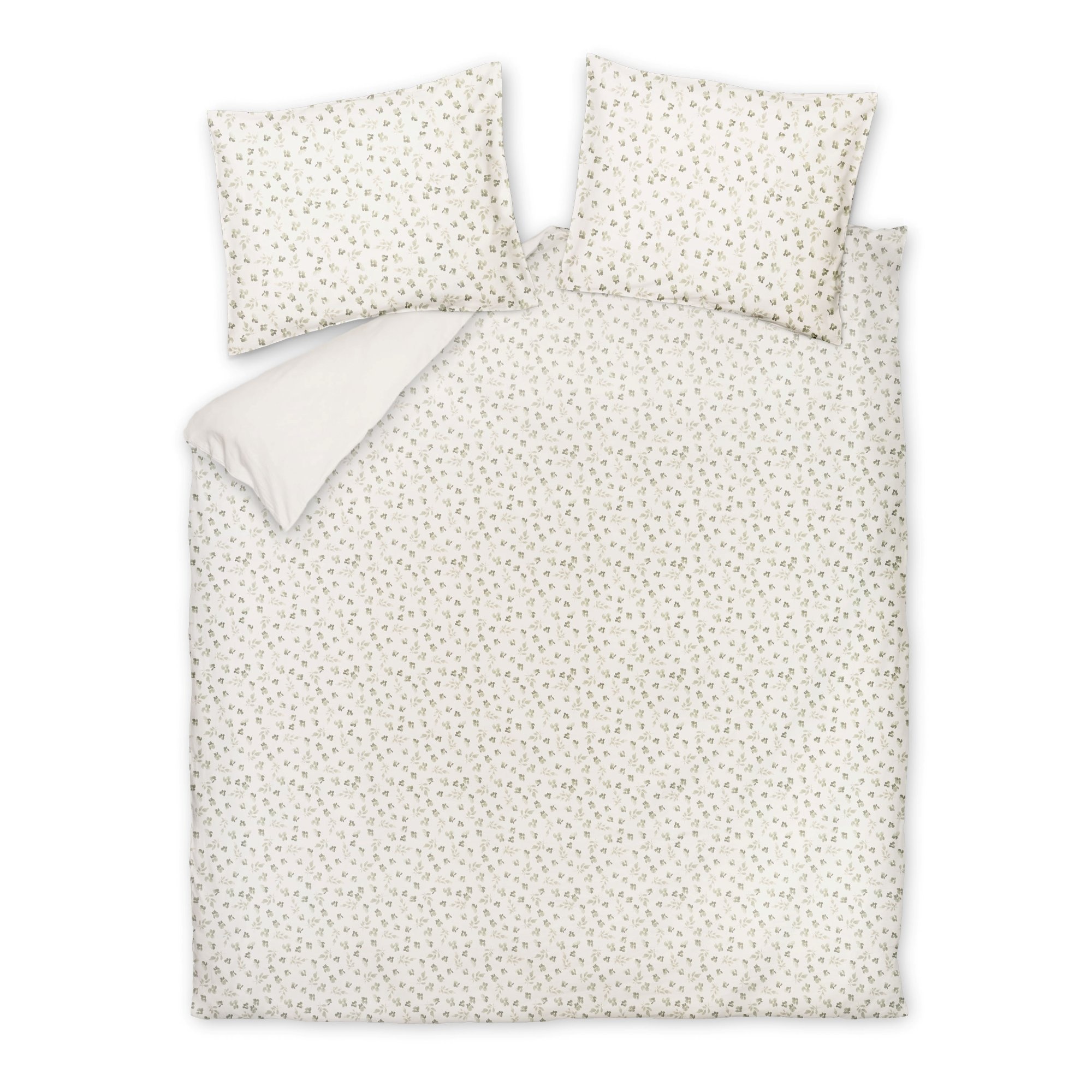 Housse de couette PURE 98 Sauge 200x220 cm