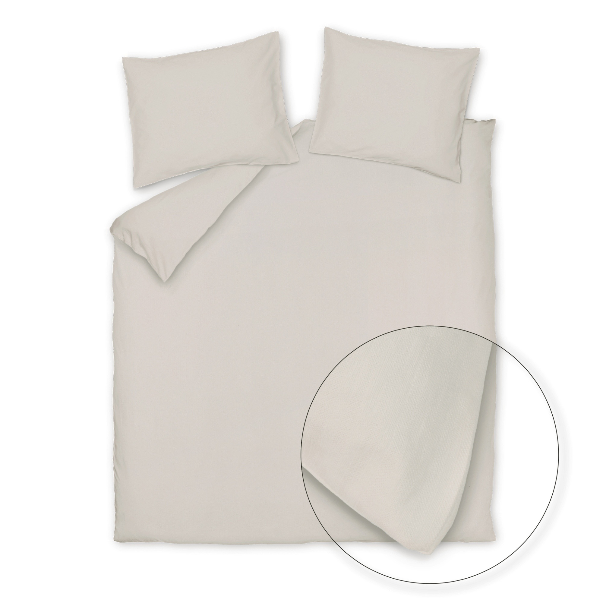 Housse de couette PURE SERENE Stone 240x220 cm