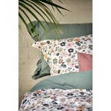 Taie d'oreiller COTTON DREAM Vert Mer 40x55 cm