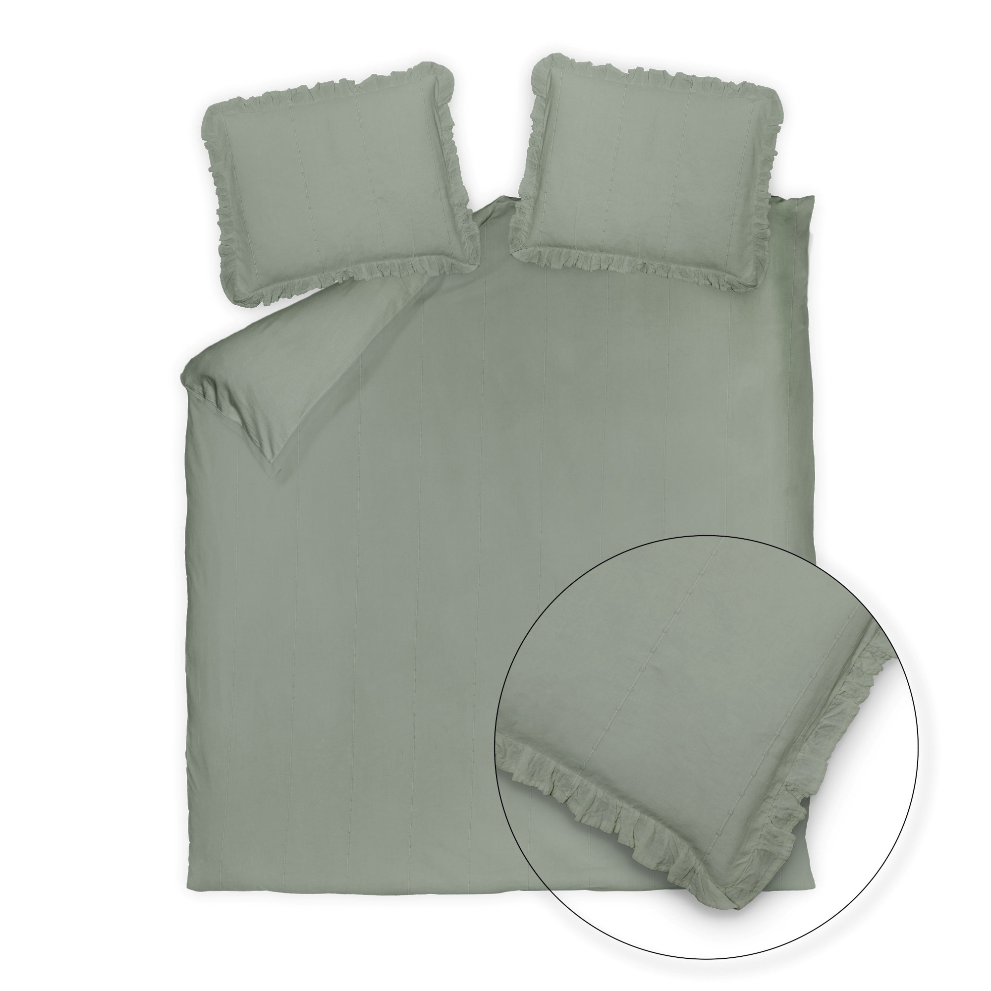 Duvet cover COTTON DREAM Sea Green 140x220 cm