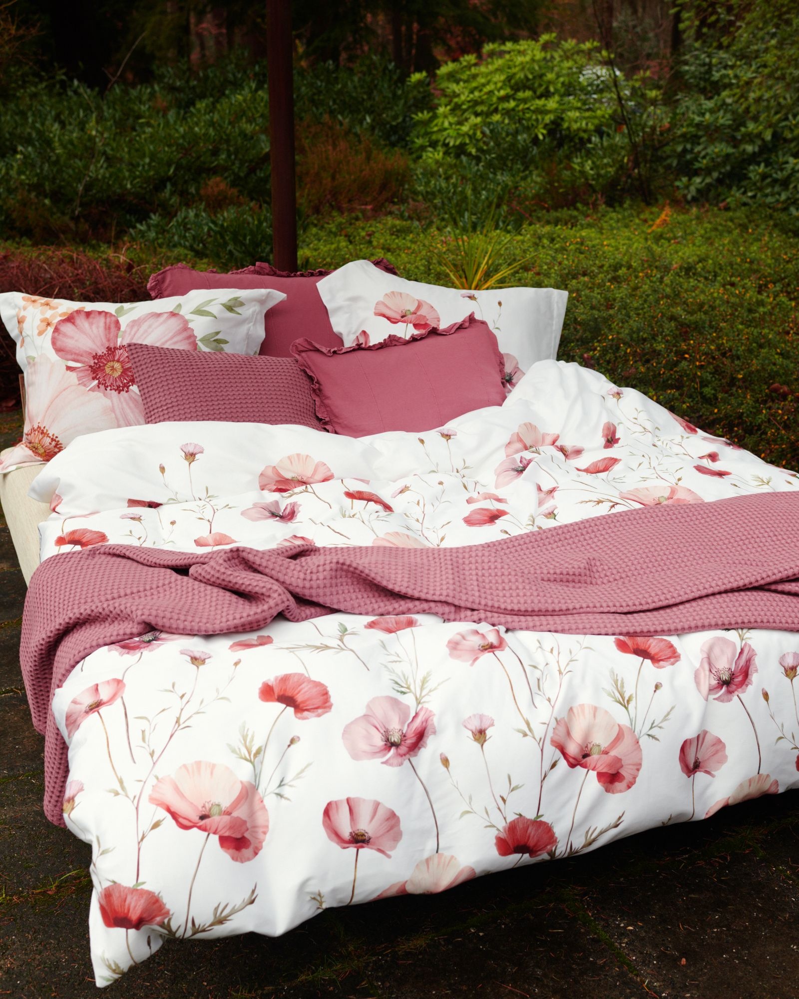Kussensloop COTTON DREAM Wild Rose 40x55 cm