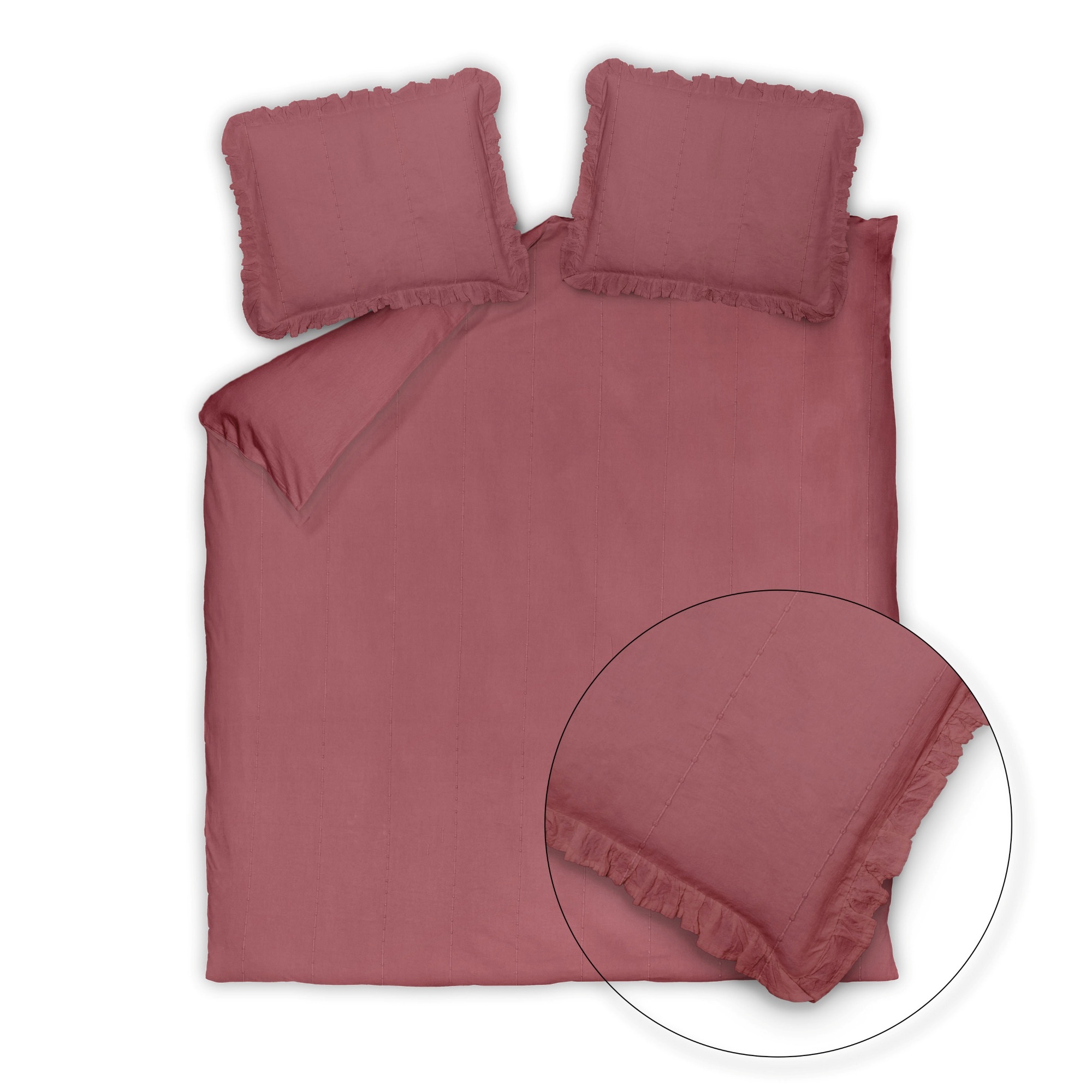 Kussensloop COTTON DREAM Wild Rose 60x70 cm