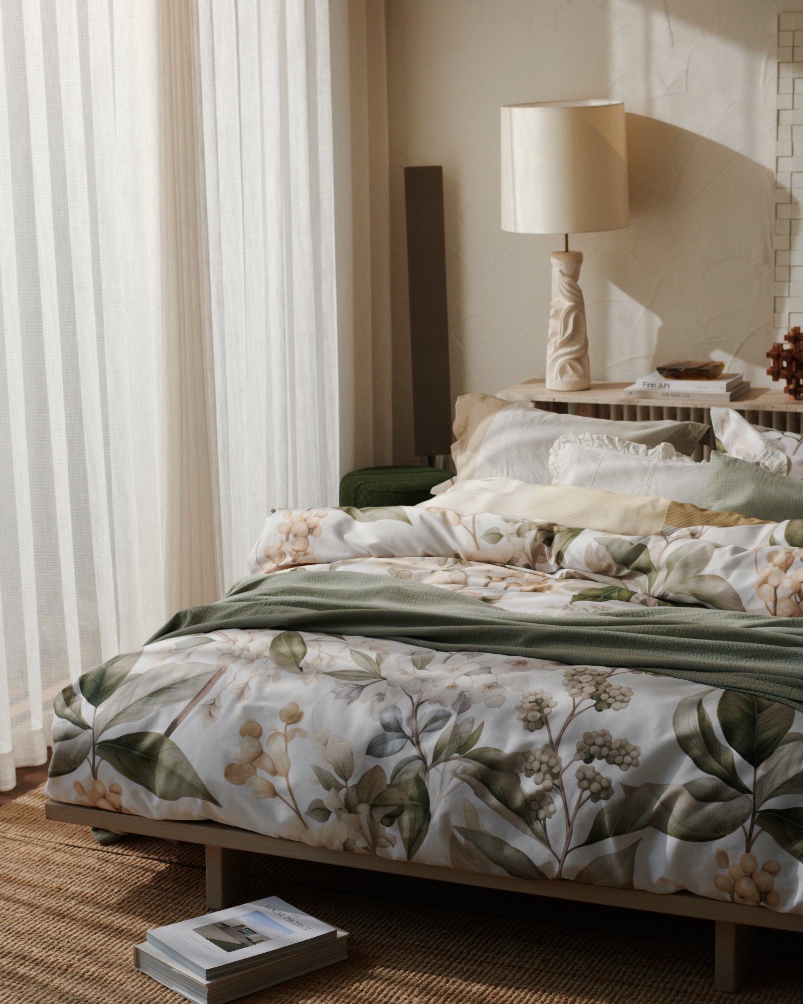 Housse de couette COTTON DREAM Blanc cassé 240x220 cm