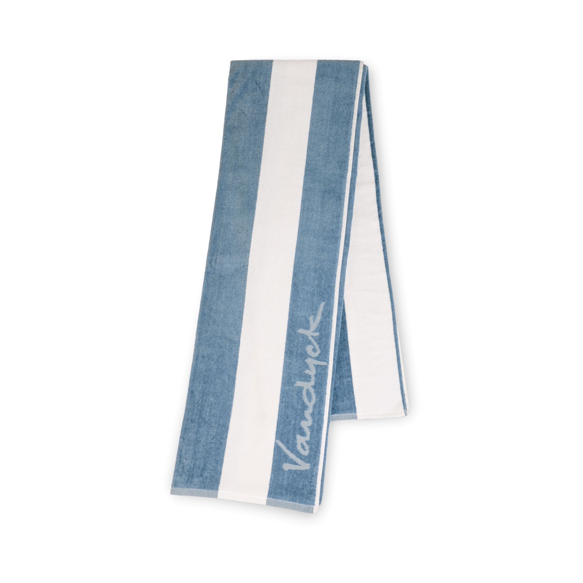 Strandlaken PALMA STRIPE Dusty Blue 100x200 cm