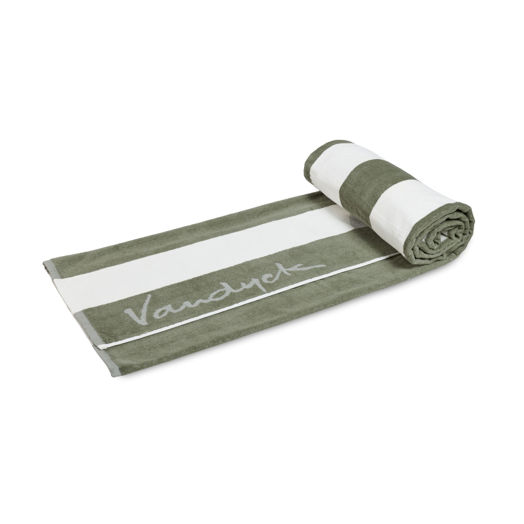 Strandlaken PALMA STRIPE Salie