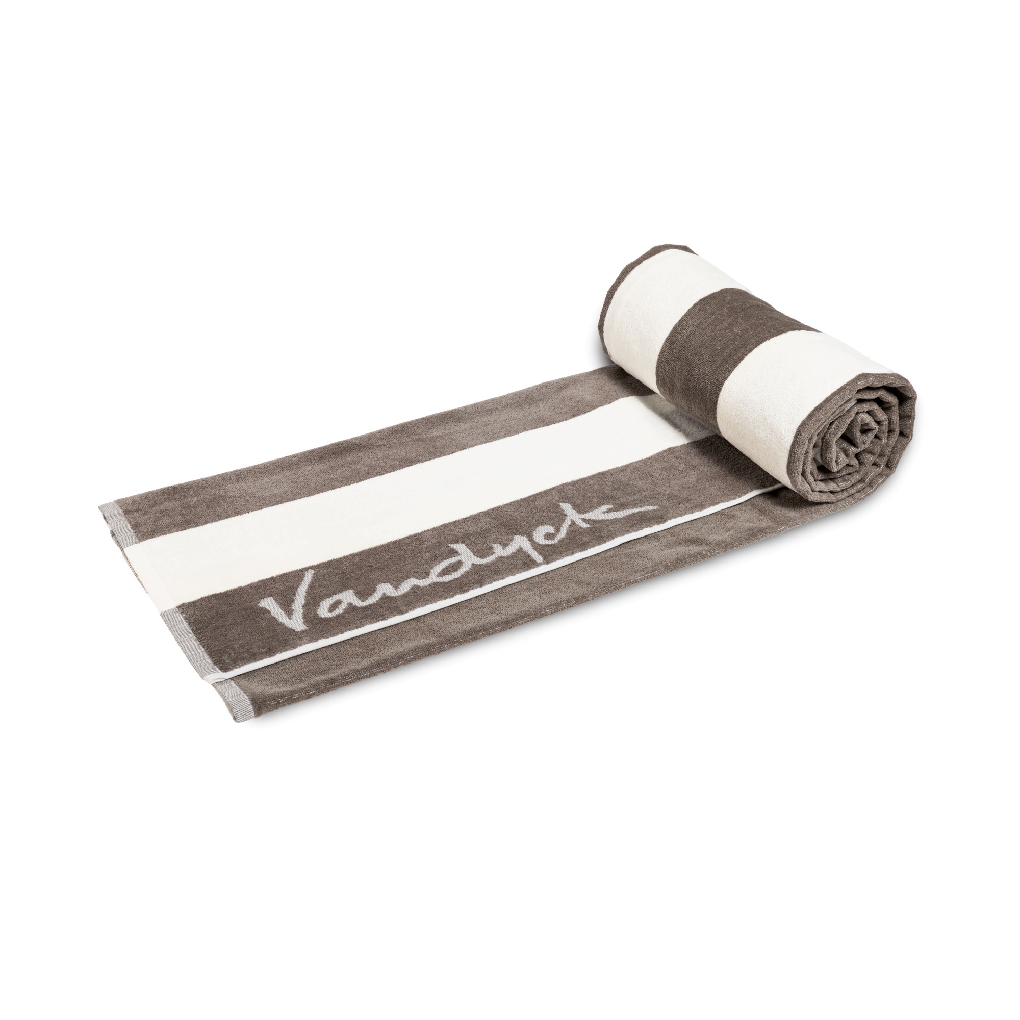 Serviette de plage PALMA STRIPE Urban Taupe
