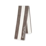 PALMA STRIPE Urban Taupe Beach Towel