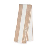 PALMA STRIPE Almond Beach Towel