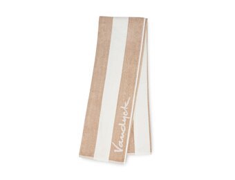 Strandlaken PALMA STRIPE Almond
