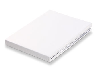 Hoeslaken SATIN SUPREME White