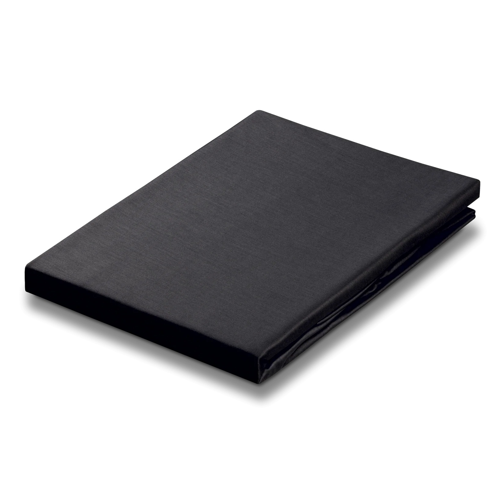 Fitted Sheet Satin Supreme Black