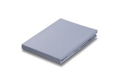 Drap-housse SATIN SUPREME Bleu Métal