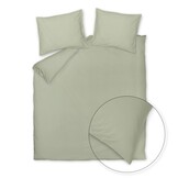 Housse de couette COTTON BREEZE Vert fumé 140x220 cm