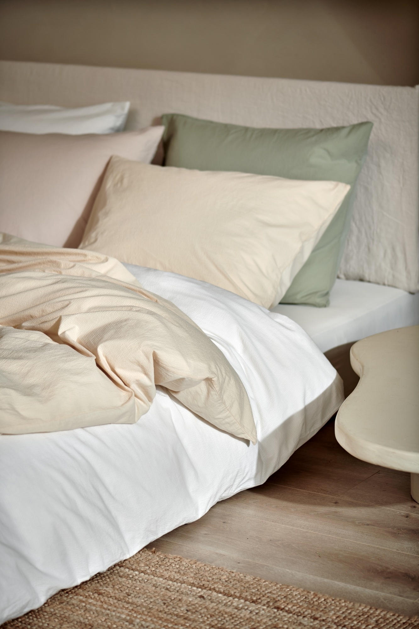 Duvet cover COTTON BREEZE White 140x220 cm