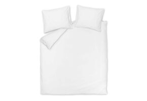 Housse de couette COTTON BREEZE Blanche 140x220 cm