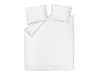 Duvet cover COTTON BREEZE White 140x220 cm