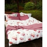 Housse de couette POPPY FIELDS Crème Beige 140x220 cm