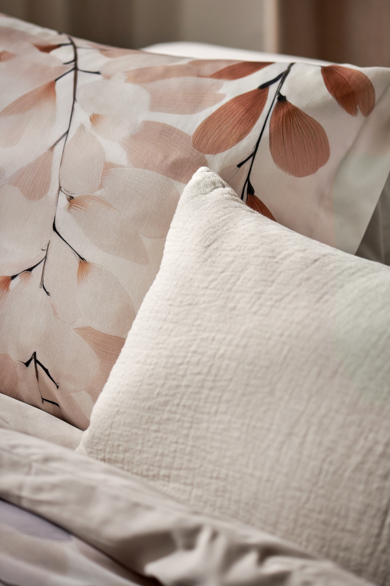 Housse de couette TWIGFORM Blanc cassé 240x220 cm