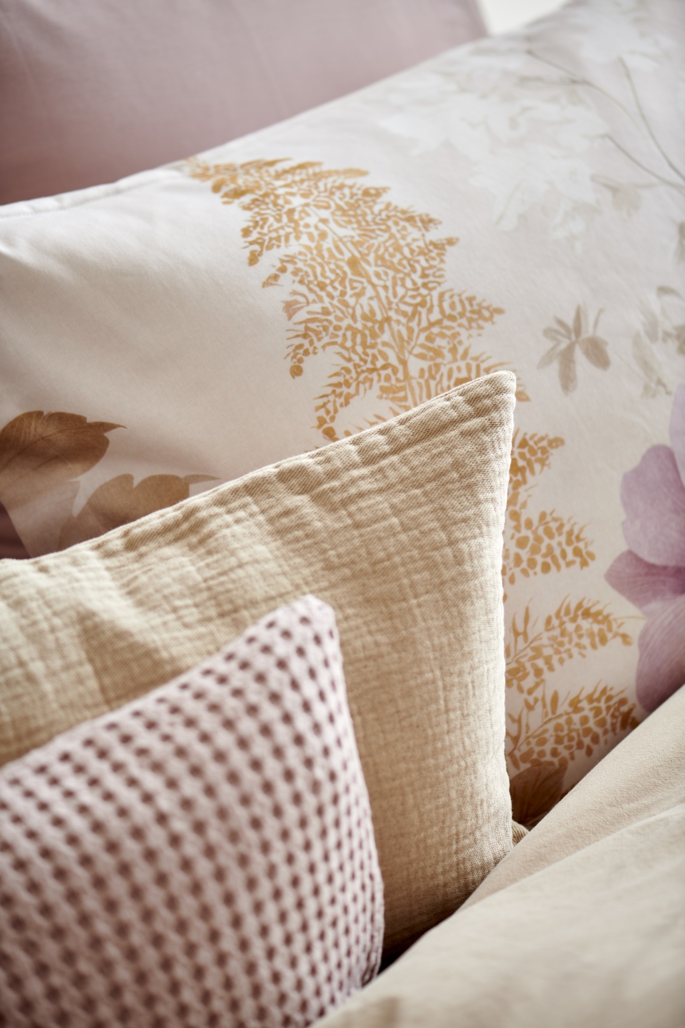 Housse de couette WISTERIA Lavande 140x220 cm