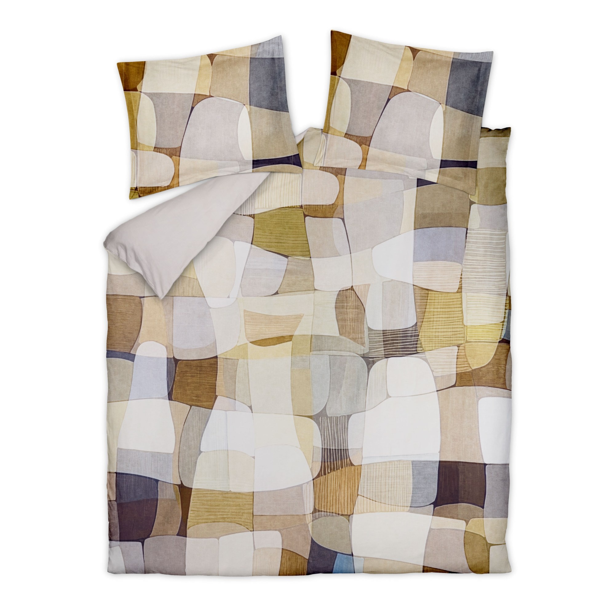 Dekbedovertrek PEBBLE Pistache 200x220 cm
